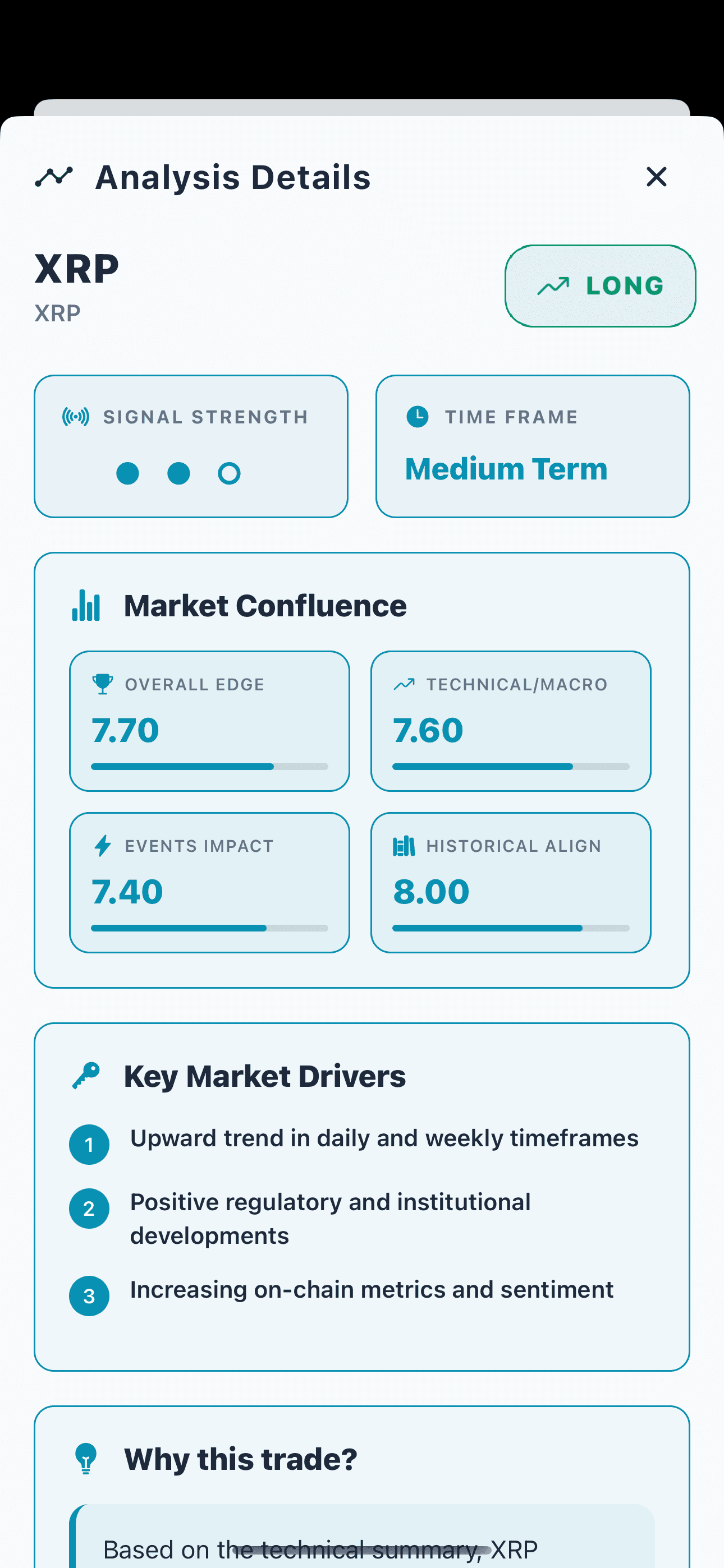 Bluely analysis details
